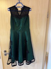 Abendkleid, Gr S, Grün
