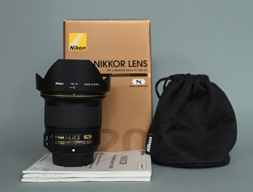 Nikon nikkor 20mm - 20mm, g