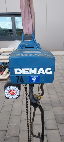 Demag kettenzug 500 250 kg - 500,