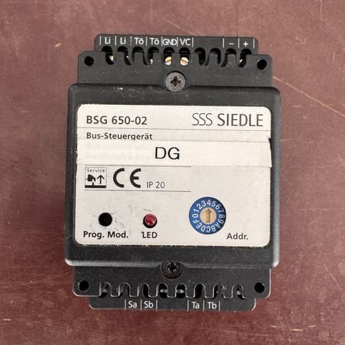 Siedle bsg 650 - bsg, 650-02