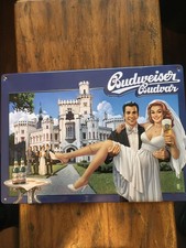 Blechschild Budweiser Budvar  20x30cm 