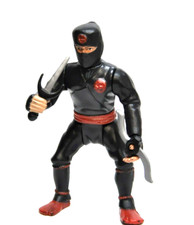 Ninja Warriors Figur Starcaster Black Ninja Hasbro 1986