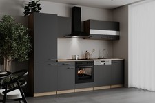 Einbau Küchenzeile Eiche