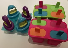 3x Eisformen für Kinder/Babys für Eis, Frozen Yoghurt, Saft u.ä. - mind. GUT