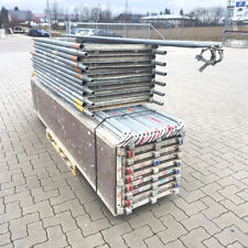 Stahlgerüst 101 m² Robustboden gebraucht Fassadengerüst Baugerüst Layher Assco