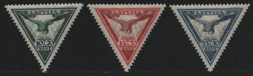 Lettland 1932 203 205 - 1932, mi-nr.