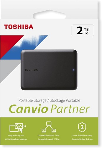 2tb toshiba canvio basics - 2tb,