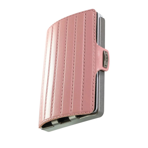 Geldbörse clip leder silber - leder,