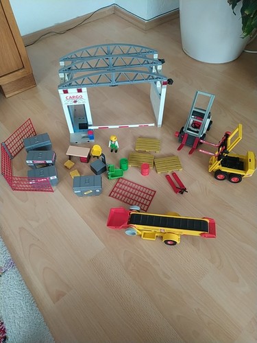 Playmobil set 4314 cargohalle - playmobil,