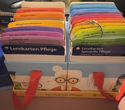 Care lernkarten pflege set - lernkarten,