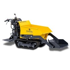 BAMATO Raupendumper MTR-500PROS mit Schaufel Dumper Motorschubkarre Minidumper