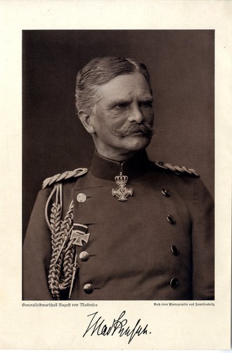 August von mackensen - von,