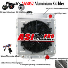 Kühler 3 Reihe +Lüfter+Relay