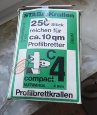 Profilbrettkrallen C4  Straba
