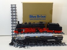 Blue Brixx 104876 Dampflokomotive BR18 + 102921 Lok Big Boy USA 4884 ohne Tender