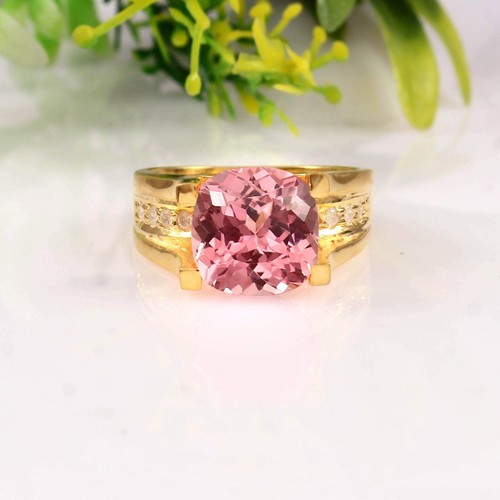 11mm cushion padparadscha - cushion,
