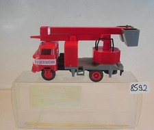 SES S.E.S. 1/87 Nr. 14 1057 52 IFA W 50 LKW mit Montagemast Feuerwehr OVP #8592