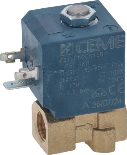 Magnetventil weg ceme - 2-weg,