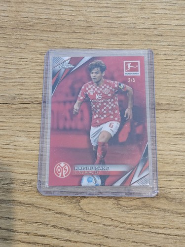 Kaishu sano topps chrome - kaishu, 3/5