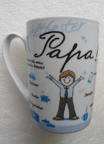 Kaffeetasse weltbester papa - kaffeetasse,