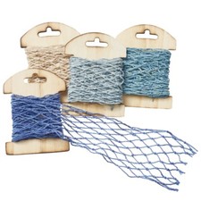 1m Netzband auf der Holzspule