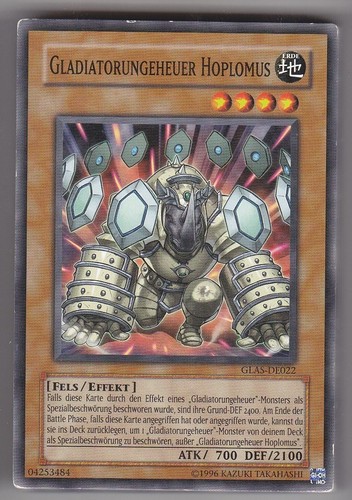 Oh gladiatorungeheuer - yu-gi-oh,
