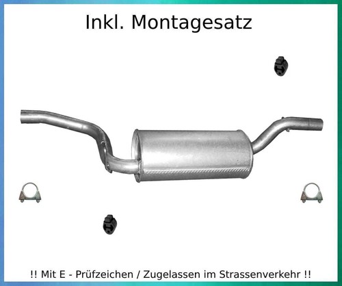 Endschalldämpfer ford focus - endschalldämpfer,