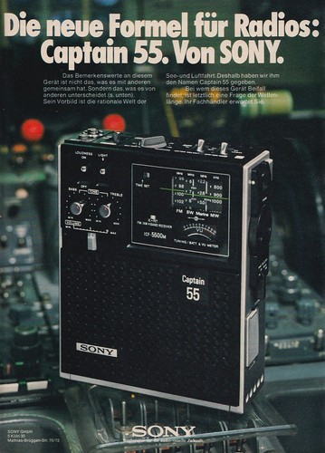Sony captain reklame - 55,