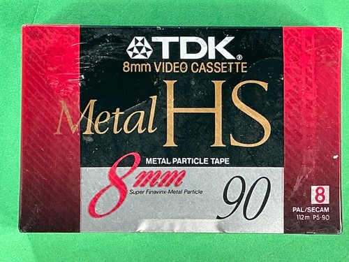 Tdk 8mm video cassette - tdk, new