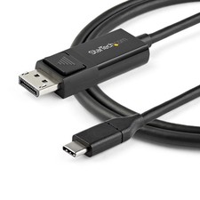 Startech CDP2DP2MBD USB-C auf DisplayPort Kabel 4K HDCP Bidirektional 2m (mk)