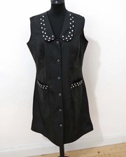 Friseur Damen Kult Kittel Grösse 42 Nylon Vintage P508