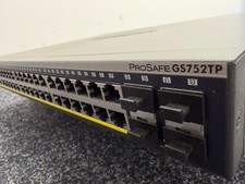 Netgear GS752TPv2 48/52-Port Gigabit PoE+ Smart Managed Switch with 4 SFP ports