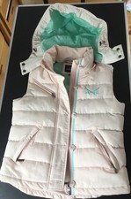 WESTE MIT KAPUZE SANSIBAR SYLT   XS  UNGETRAGEN Farbe Champagner / Türkis