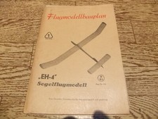 Flugmodellbauplan eh 4 - flugmodellbauplan,