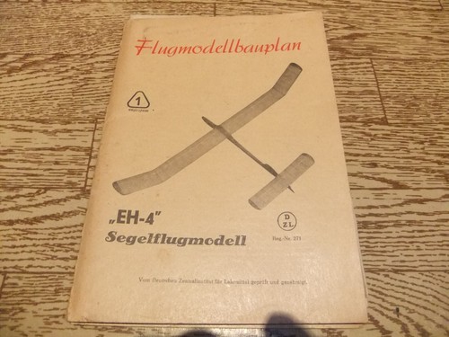 Flugmodellbauplan eh 4 - flugmodellbauplan, ,
