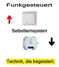 Funk Rollladenschater Funkschalter Jalousienschalter Set Rauf - Runter wireless