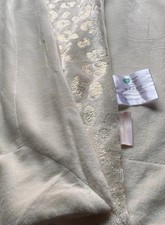 Alfredo Pauly Royal Plüsch Leo Wende Decke, 150x200cm,goldgelb