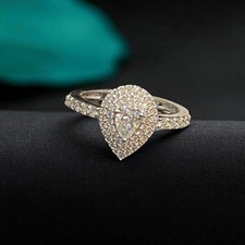 0,75 Cts F/VS1 Birnen Runde