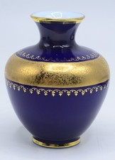 Porzellan VASE KOBALT Blau mit