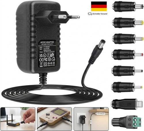 Adapter 24v netzteil - 1a, mit