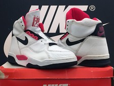 Vintage 1990 Nike Quantum Force Hi UK8 EU42,5 OG Air Jordan 1 4 Command Flight Rare