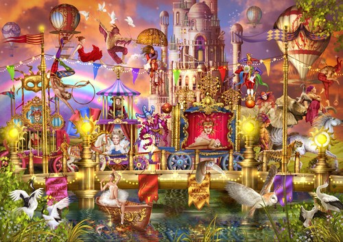Puzzle magic circus parade - puzzle,