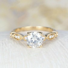 Rund solitär diamant - 2,20,