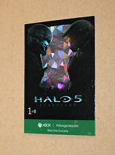 Xbox One Exclusive Promo Halo 5 Card from Gamescom 2015 ( FOIL )