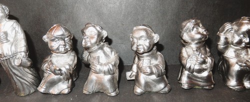 Italiensche peltro figuren - italiensche, peltro-figuren