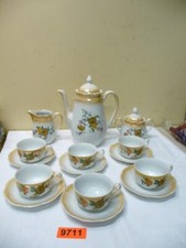 9711. Kaffeeservice Set Tassen