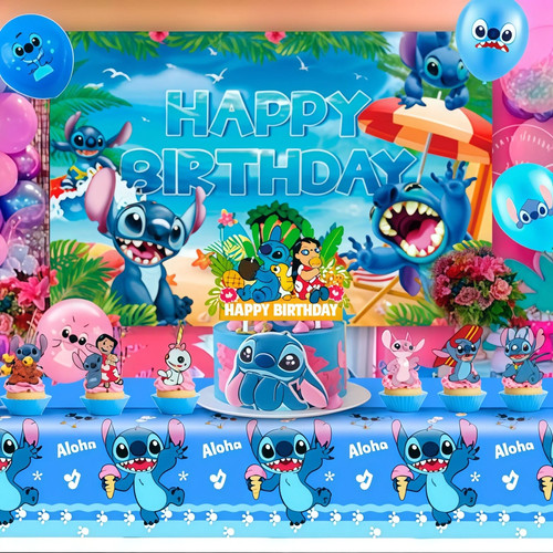 Lilo stitch ballons party - &,