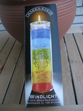 Chakra Kerze / Windlicht - Palm-Light -  multicolor