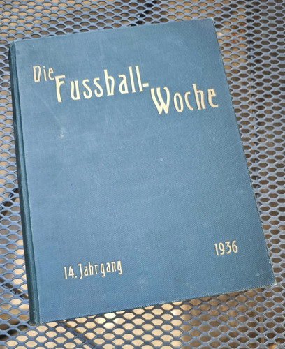 Fussball woche 1936 band - band, 1