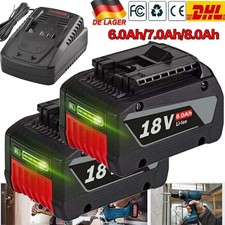 2X 8.0Ah Akku für Bosch 18V
